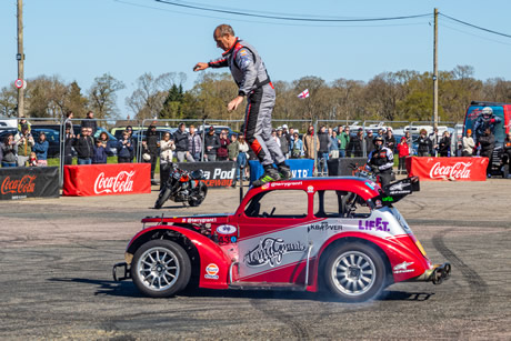 Terry Grant Stunt Display