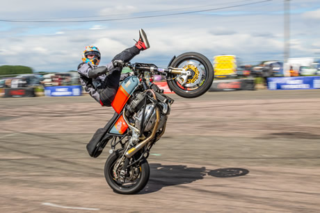 Lee Bowers Stunt Biker