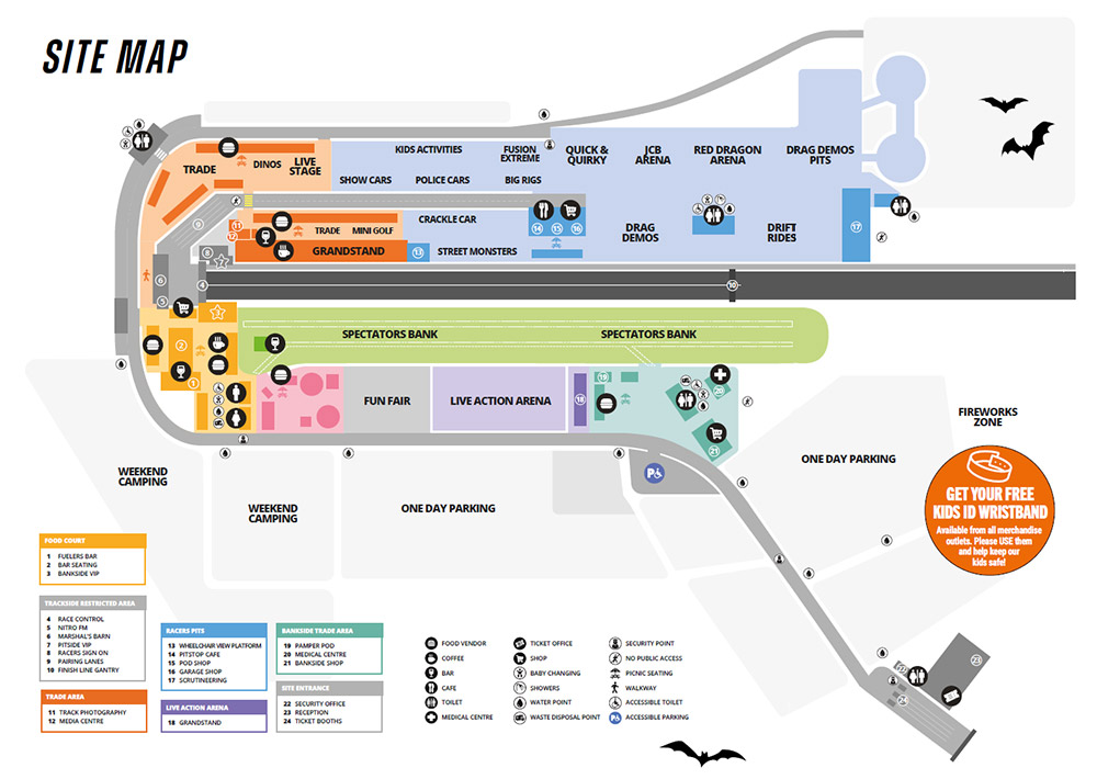 Flame & Thunder Map